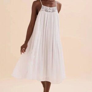 Brand New Rip Curl Women's Alira Midi Dress‎ with Crochet Detail Size small